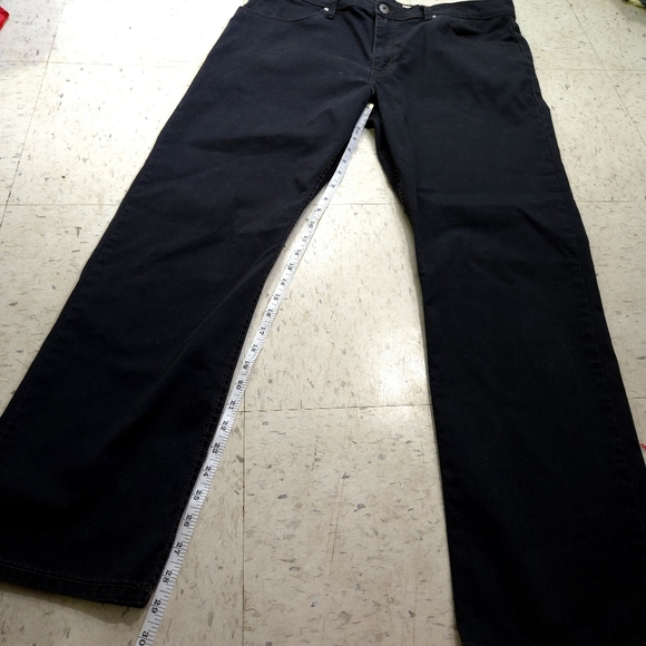 Wrangler | Men's Black Slim Straight Jeans 36x30 - Picture 11 of 11
